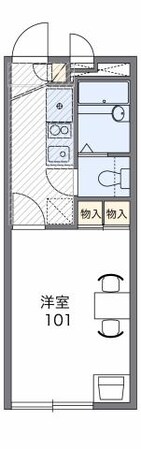 レオパレスリバーサイド西谷の物件間取画像